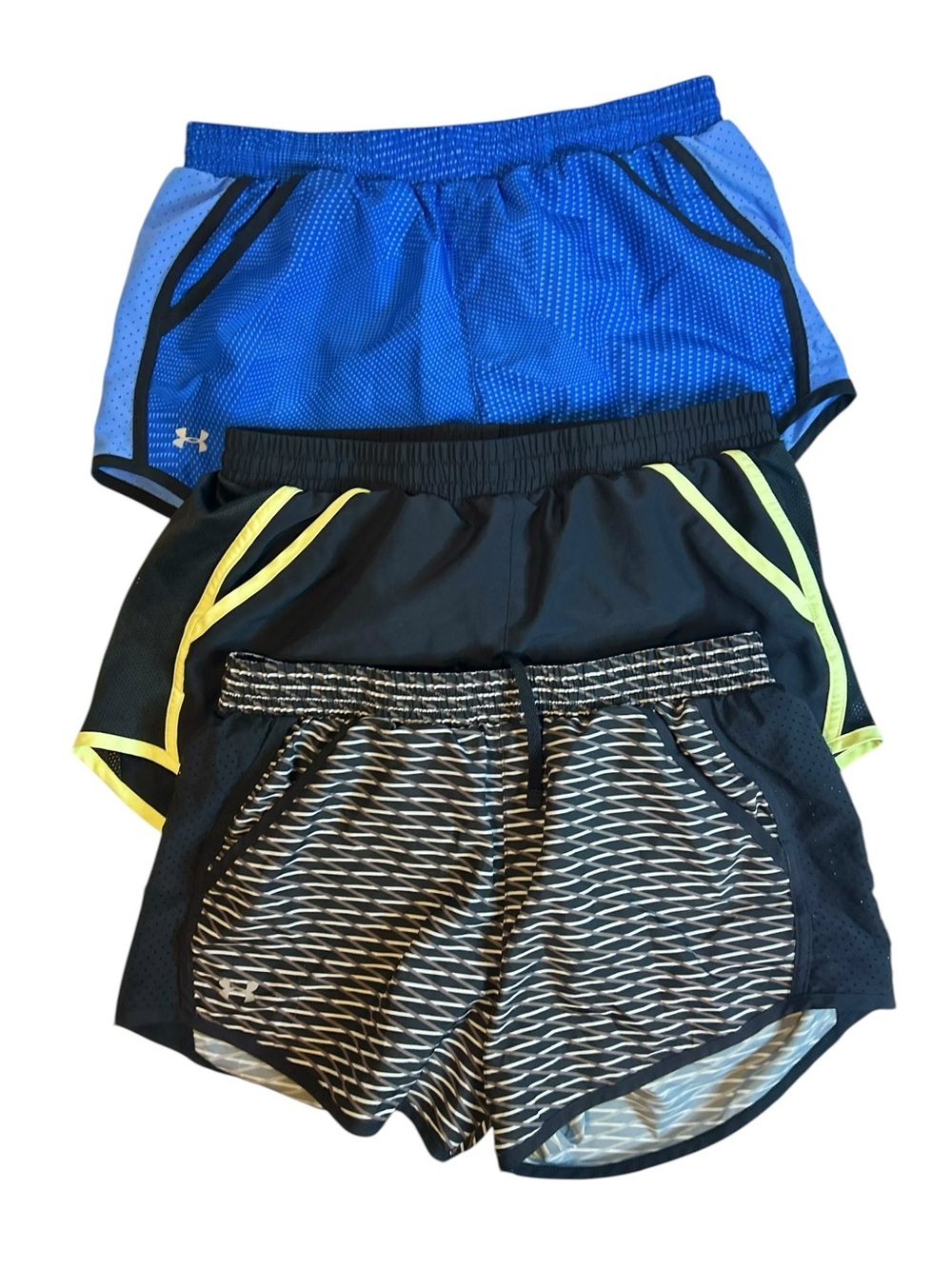 Under Armour Women’s Athletic Shorts Bundle Running Gym Activewear Lot of 3